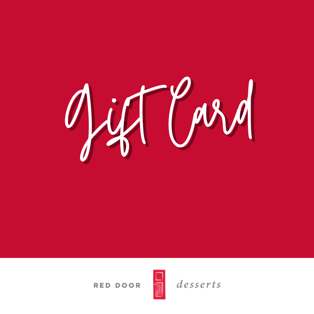 RED DOOR DESSERTS gift card